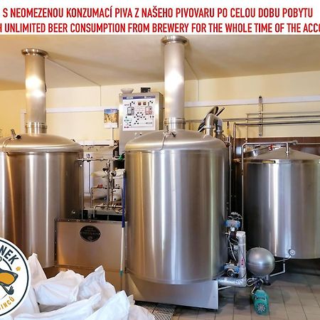 Penzion Eska S Pivovarem Mj Jince Exterior foto